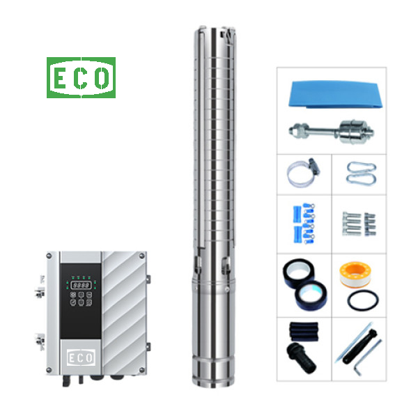 Solar submersible pump|Wide Voltage Controller|3 inch S/S impeller solar pump|DC pump manufacturer