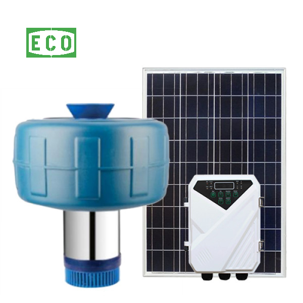 Solar pond aerator | DC MPPT Controller | fish pond oxygenation | solar aerator manufacturer